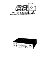 Luxman L-3-Service-Manual